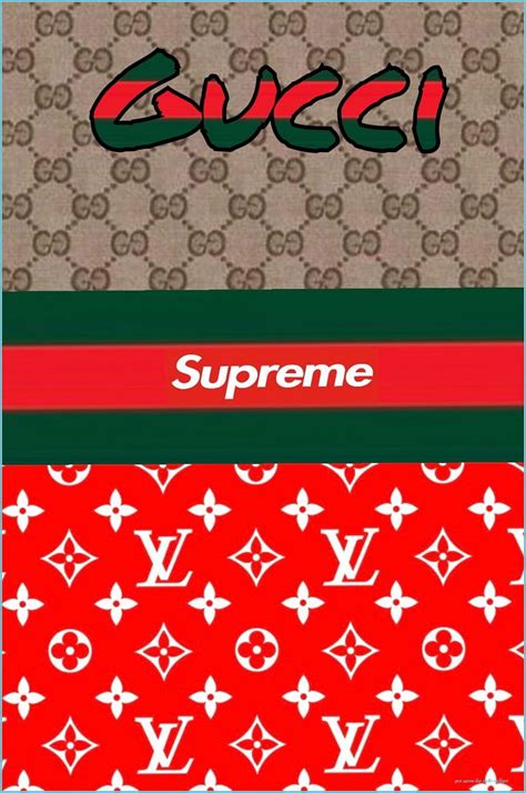 supreme gucci louis vuitton